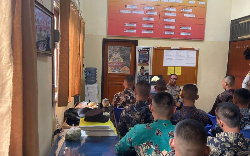 Polres Kaur Ikuti Zoom Meeting Arahan Karo SDM da Ka SPN Polda Bengkulu dan Pengecekan Casis Diktuba Polri   