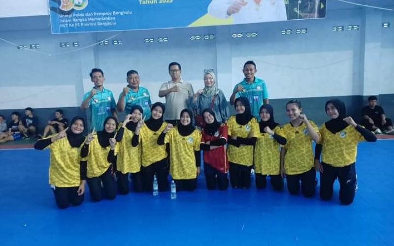 Lolos Babak Penyisihan, Voli Putri Mukomuko Siap Melaju Ke Babak Selanjutnya 