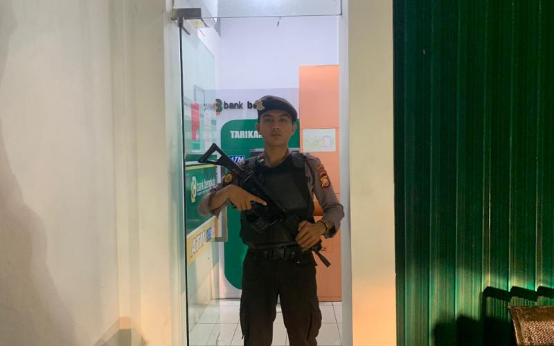 Cek Obvit di Wilkum, Sat Samapta Polres Kaur Berikan Pengamanan 