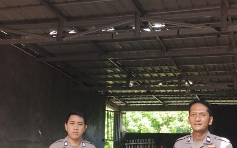Dalam Rangka OMB Nala 2023, Polres Kaur Pengamanan di Kantor Bawaslu 