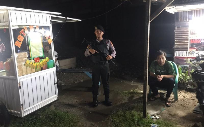 Langkah Strategis Cegah Kejahatan, Personel Sat Samapta Polres Kaur Gelar Patroli Presisi 