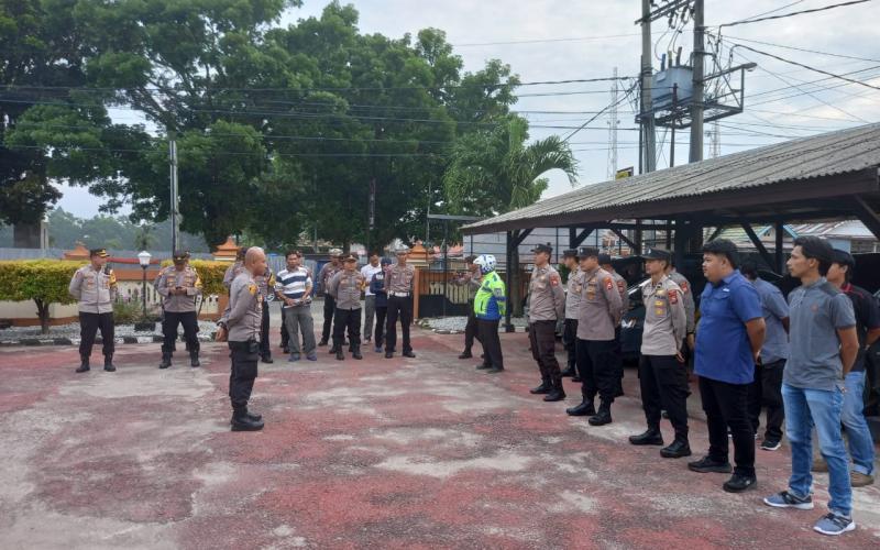 Wakpolres Kaur, Pimpin Pengamanan Giat Kampanye DPD Partai Keadilan Sejahtera 