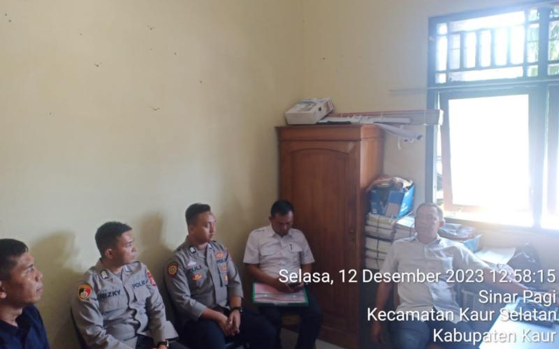 Manajemen dan Operasional Tahanan dan Barang Bukti, Dir Tahti Polda Bengkulu Gelar Supervisi Ke Polres Kaur 