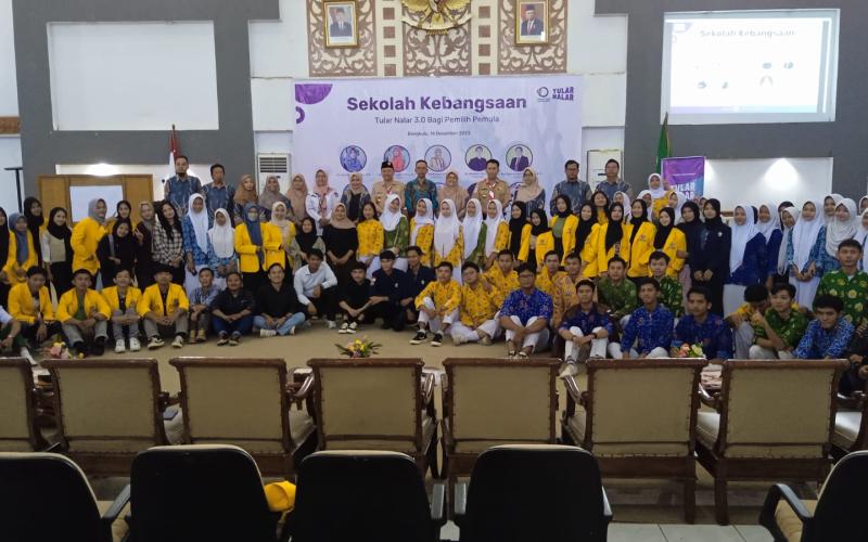 Japelidi dan Mafindo Gelar Sekolah Kebangsaan 3.0 di Bengkulu: Membentuk Pemilih Pemula Cerdas dan Kritis Menjelang Pemilu 2024