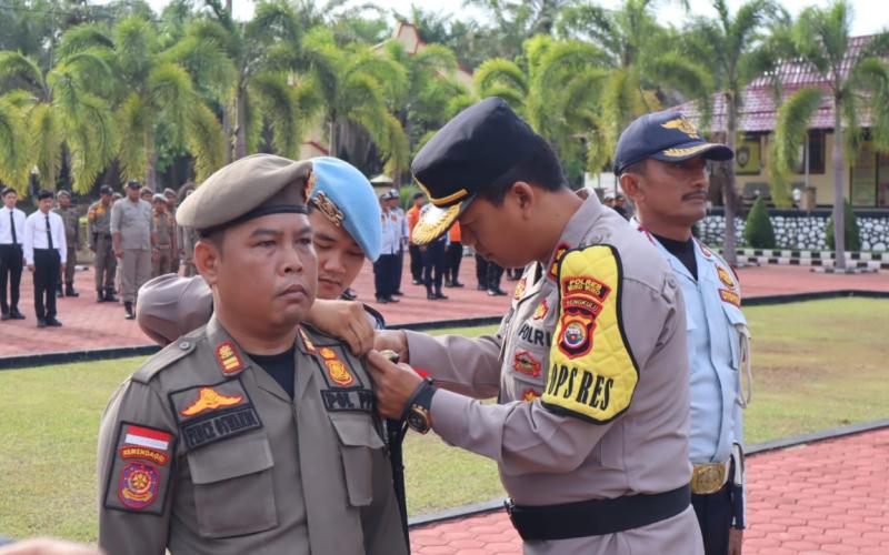Kapolres Mukomuko Pimpin Apel Gelar Pasukan Ops Lilin Nala 2023