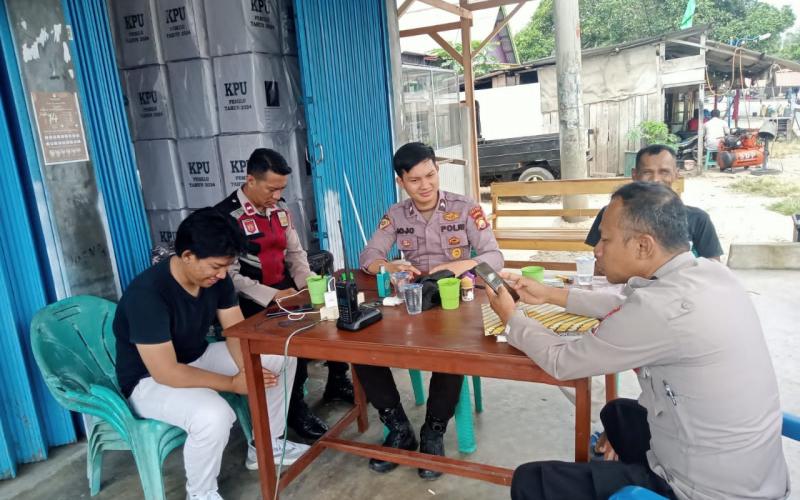 Patroli Presisi, Polres Kaur Lakukan Pengecekan Rutin Kantor KPU, Bawaslu, dan Gudang Logistik 