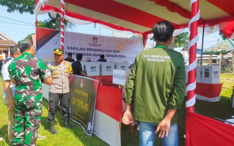 Polres Kaur Monitoring Bimbingan Teknis Tungsura dan Sirekap