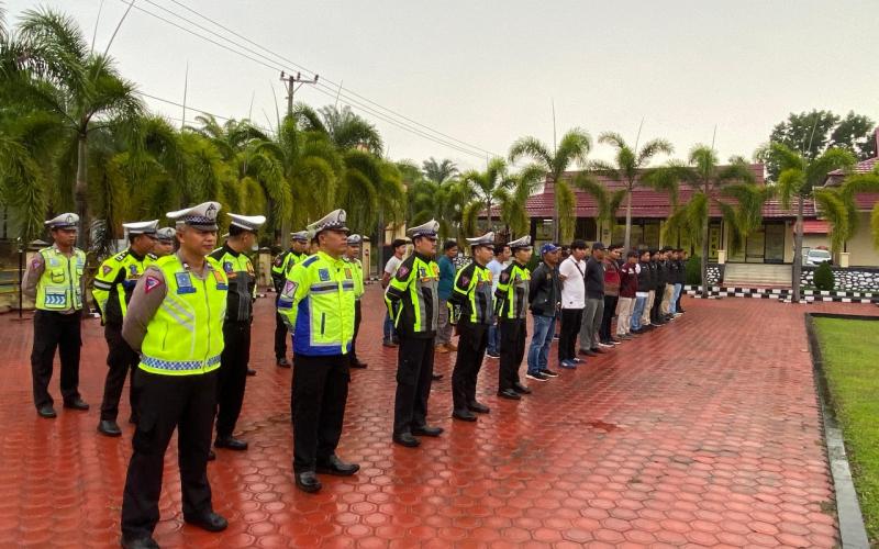 Jelang Malam Pergantian Tahun, Polres Mukomuko Gelar Apel Pengamanan Malam Tahun Baru 