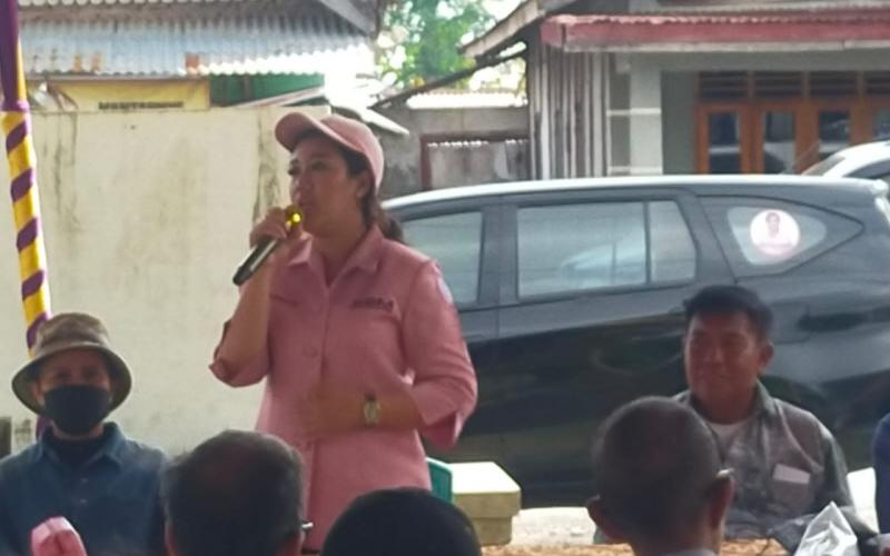 Polres Kaur Laksanakan Pengamanan Kampanye Tatap Muka Calon Anggota DPD RI Elisa Ermasari 
