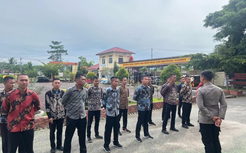 Pimpin Apel, Kabag SDM Polres Kaur Berikan Arahan dan Motivasi kepada Casis Bintara dan Tamtama 