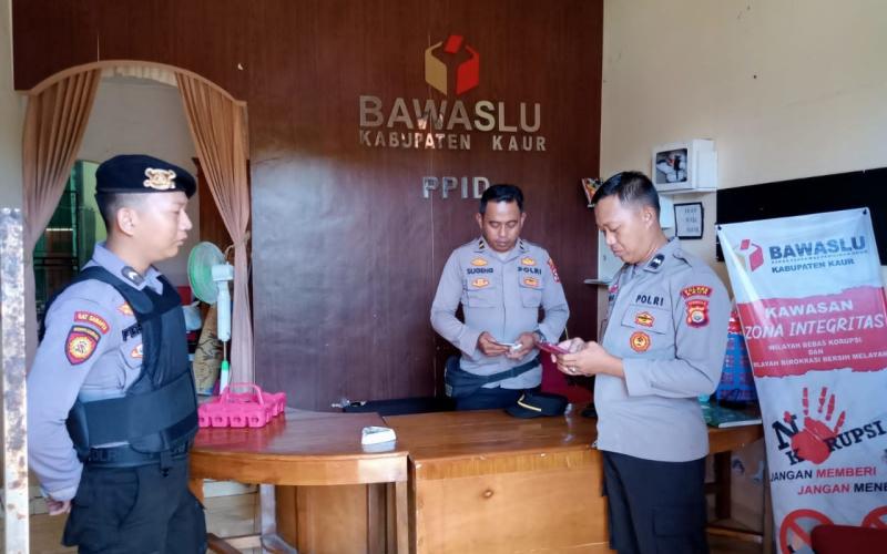 Antisipasi Gangguan Kamtibmas, Polres Kaur Patroli Dialogis dalam rangka Operasi Mantap Brata  