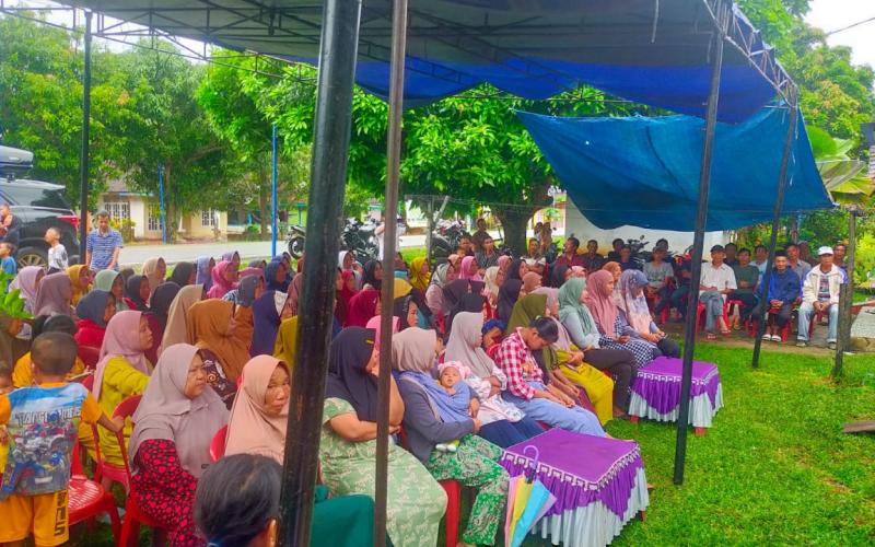 Polres Kaur Laksanakan Pengamanan Kampanye Calon DPD RI Hj. Dewi Coryati, M.Si