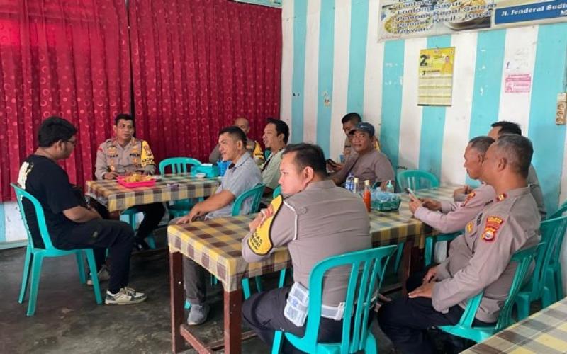 Jumat Curhat di Warung Kopi, Polres Mukomuko Tampung Keluhan Warga