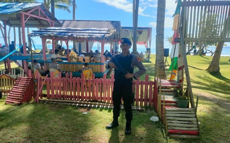 Cegah dan Waspada Jaga Kamtibmas, Sat Samapta Polres Kaur Patroli di Wilkum 