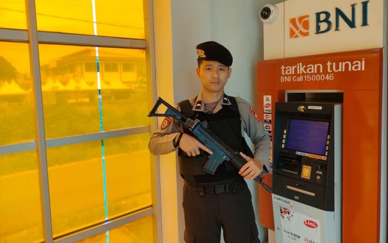 Cek ATM, Polres Kaur Lakukan Pengamanan di Seputaran Lokasi 