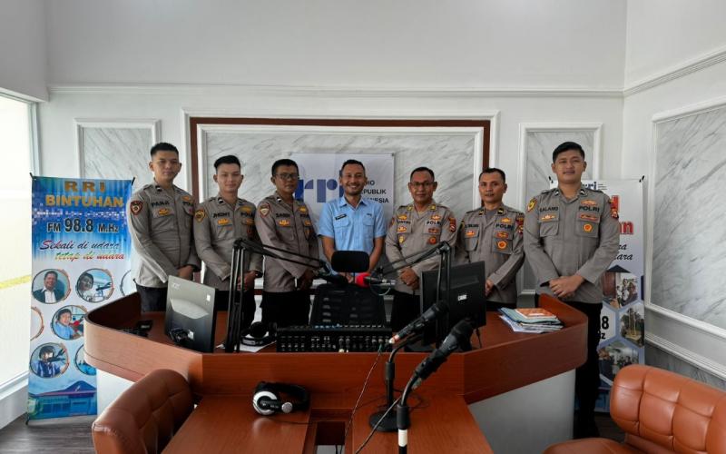 Giat Rabu Udara, Bag SDM Polres Kaur Sosialisasi Rekrutmen Anggota Polri