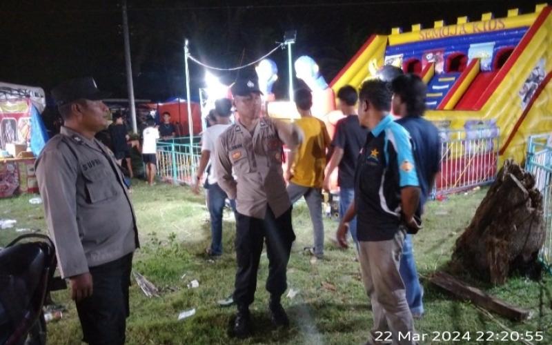 Polsek Kaur Tengah Patroli Dialogis Antisipasi 3C dan Pengawasan Kamtibmas 