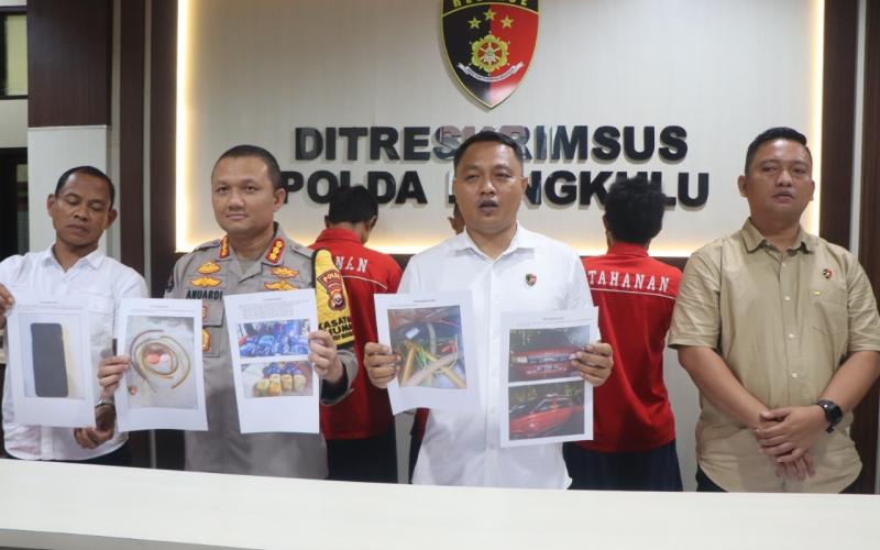 Timbun BBM Subsidi, 2 Orang Warga Kota Bengkulu Diamankan Subdit Tipidter Polda Bengkulu