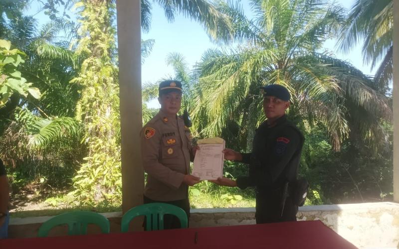 Amankan Kegiatan Ibadah Misa, Polsek Maje Lakukan Sterilisasi Gereja GEKISIA di Desa Parda