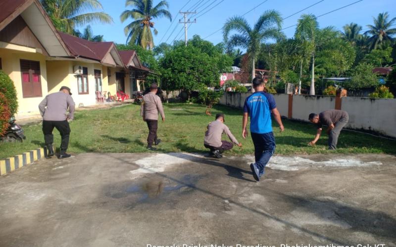 Rutin Setiap Sabtu, Polsek Kaur Tengah Laksankan Kurve Mako 