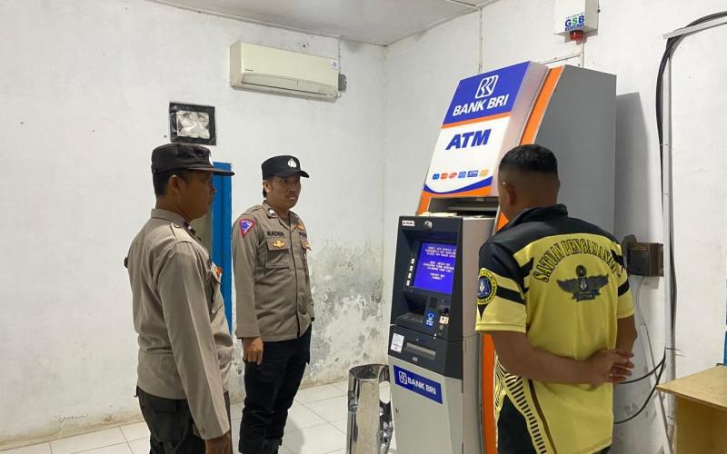 Antisipasi Tindak Kejahatan, Polsek Nasal Pengamanan Obvit 