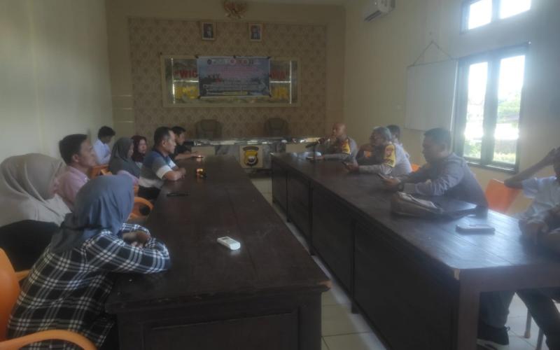 Cegah Pungli, Polres Kaur Rapat Koordinasi Pemberantasan Pungli Bersama Sektor Transportasi dan Wisata
