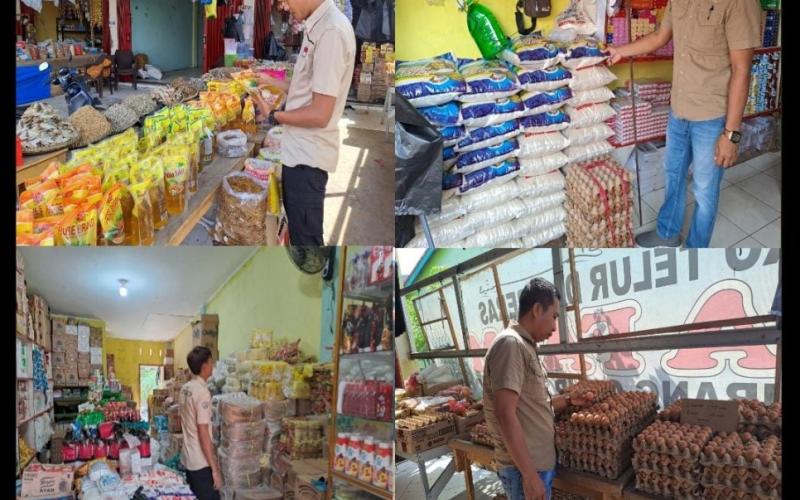 Jelang Perayaan Hari Raya Idul Fitri  1445 H, Polres Kaur Lakukan Kegiatan Pengawasan dan Pemantauan Harga Bahan Pangan 