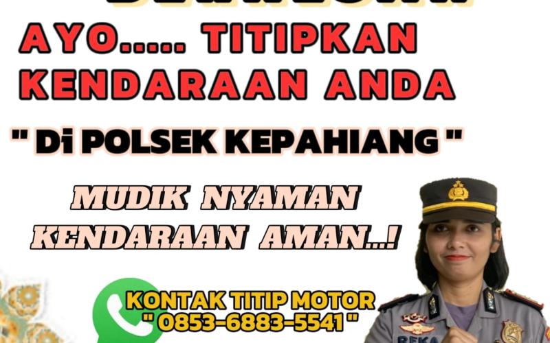 Beri Rasa Aman, Polres kepahiang dan Jajaran Membuka Penitipan Kendaraan Bermotor Bagi Pemudik