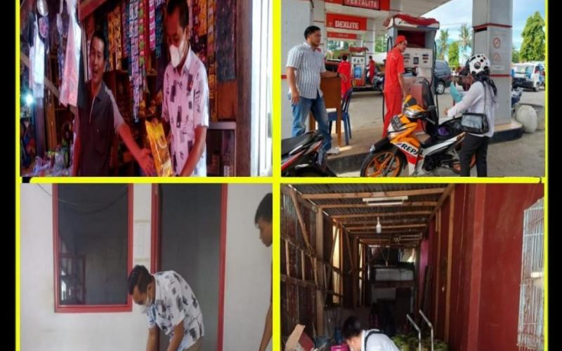Pastikan Ketersedian Bahan Pokok Tercukupi, Polres Kaur Monitoring Bahan Pokok di Seputaran Wilkum  
