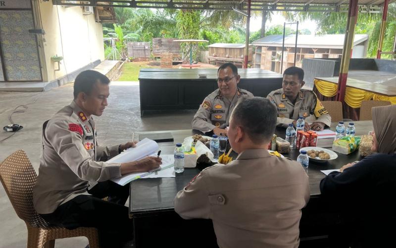 Polres Kaur Gelar Sidang Kelulusan Rikmin Awal Casis Taruna Akpol Tahun 2024