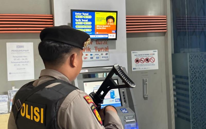 Patroli Presisi, Personel Sat Samapta Polres Kaur Cek Objek Vital 