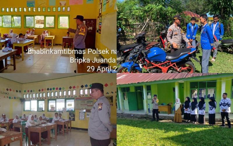 Police Goes To School, Polsek Jajaran Polres Kaur Sampaikan Imbauan Kamtibmas 