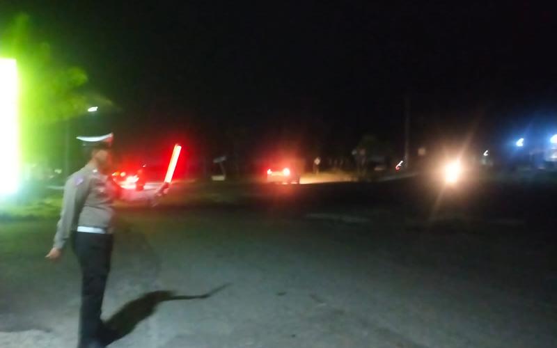 Patroli Blue light Sat Lantas Polres Kaur Pantau Daerah Rawan Kecelakaan
