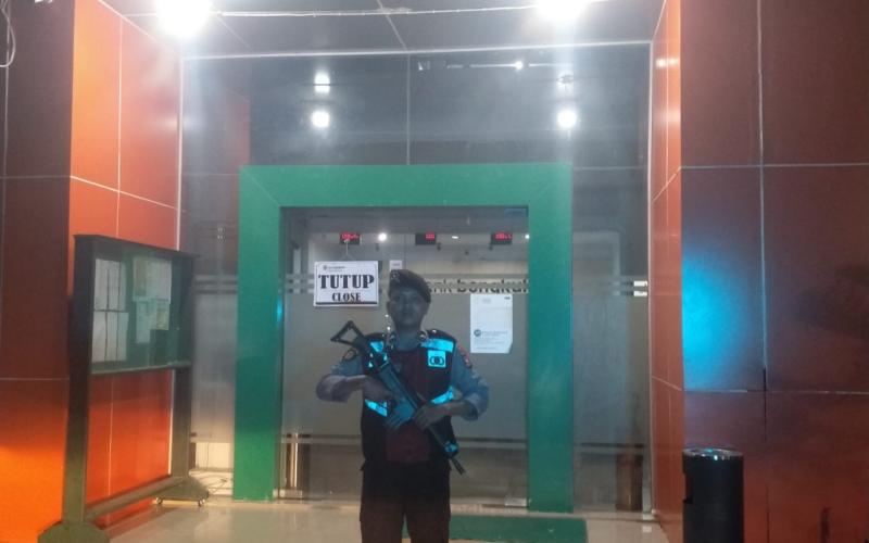 Patroli Presisi Personel Sat Samapta Polres Kaur Keliling di Seputaran Wilkum 