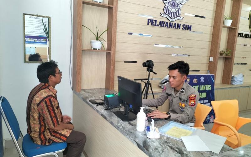 Polres Kaur Buka Pelayanan Penerbitan SIM Setiap Hari 