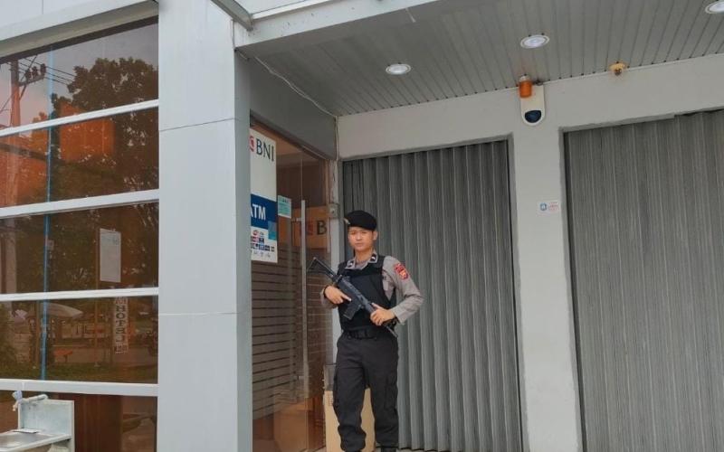 Aamankan Objek Vital, Polres Kaur Laksanakan Patroli 