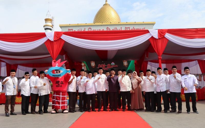 Hadiri Launching Pembukaan MTQ Ke XXXVI Tahun 2024 Kapolres Bengkulu Utara Jamin Keamanan Saat Pelaksanaan Kegiatan