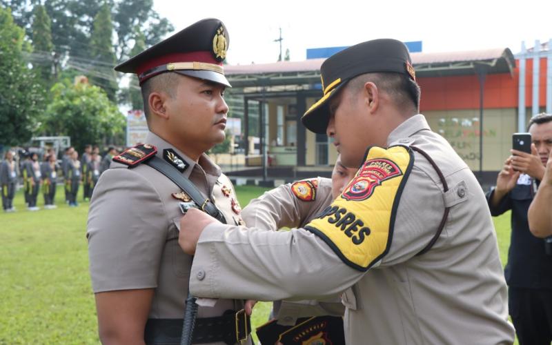 Kapolres Bengkulu Utara Pimpin Sertijab Kasat Reskrim Dan Kasat Resnarkoba 