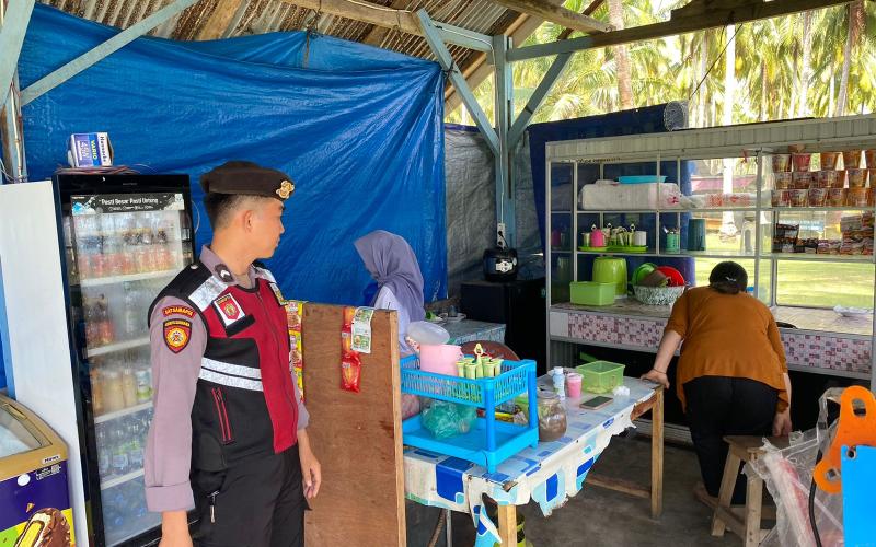 Polres Kaur Polda Bengkulu Melakukan Patroli Presisi, Ciptakan Kondusfitas Kamtibmas 