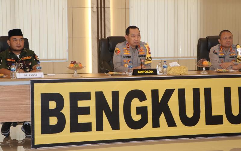 Kapolda Bengkulu Ikuti Dialog Penguatan Internal Polri untuk Persiapan Menuju Indonesia Emas
