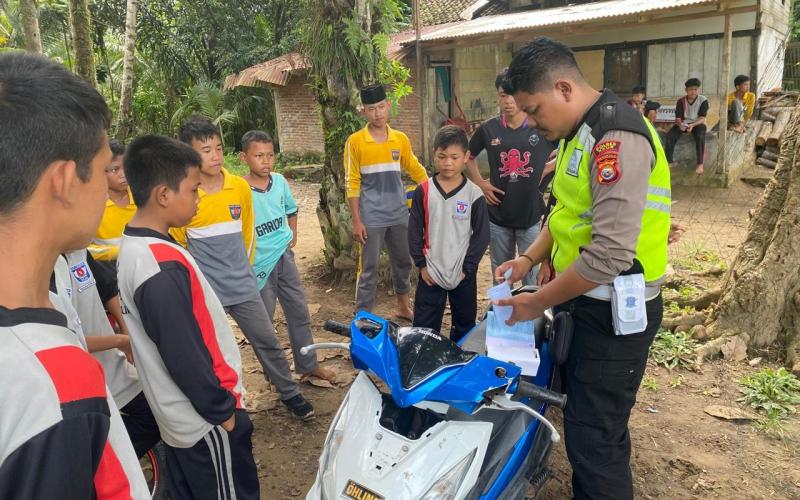 Patroli Antisipasi Balap Liar dan Knlapot Brong, Sat Lantas Polres Kaur Lakukan Penertiban