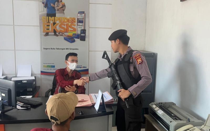 Polres Kaur Melakukan Patroli Presisi, Pantau Sitkamtibmas di Wilkum 