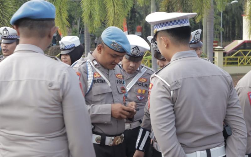 HUT Bhyangkara ke-78, Polres Mukomuko Laksanakan Penanaman Pohon 