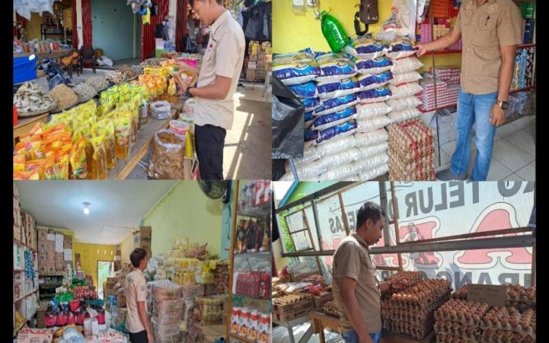 Unit II Ekonomi Sat Intel Polres Kaur Pantau dan Monitoring Stabilitas Harga Bahan Pokok/Pangan 