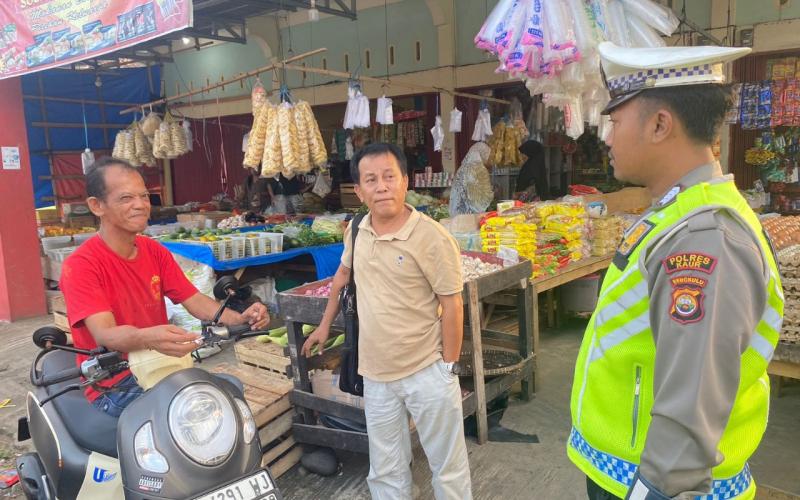 Satlantas Polres Kaur Imbau Pengendara Tak Gunakan Knalpot Brong