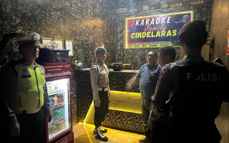 Gabungan Piket Fungsi Polres Kaur Patroli KRYD, di Seputaran Wilayah Kecamatan Kaur Selatan