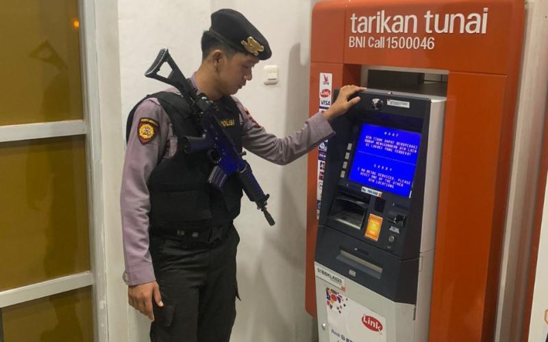 Sat Samapta Polres Kaur Patroli Pengecekan Obyek Vital Malam Hari