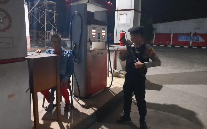 Cegah Tindakan Kriminal, Personel Sat Samapta Polres Kaur Lakukan Patroli Presisi