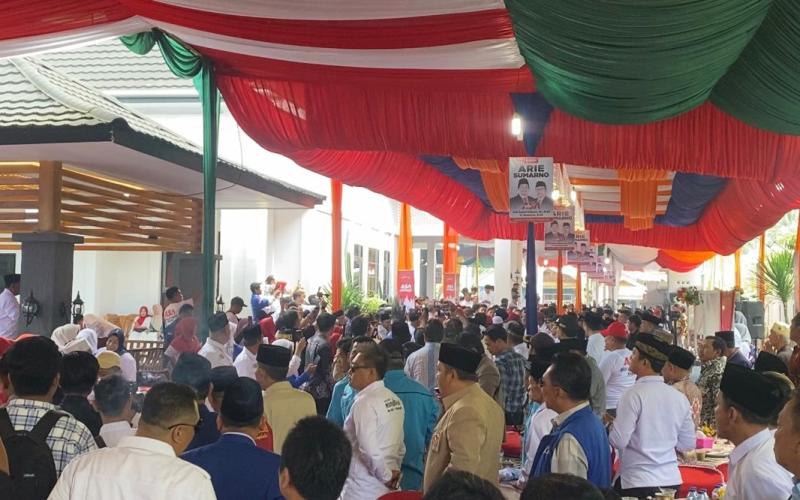 Deklarasi Pemenangan ASA Dibanjiri Ribuan Warga Bengkulu Utara