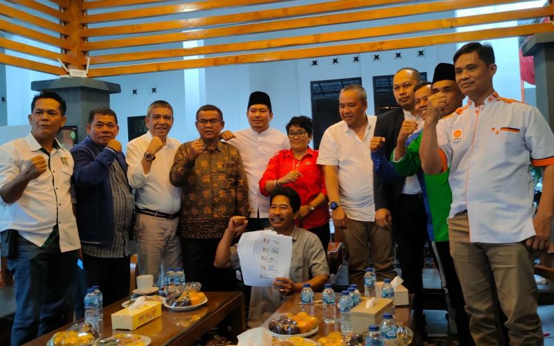 Sebanyak 10 Parpol Kompak Dukung Arie-Sumarno di Pilkada Bengkulu Utara